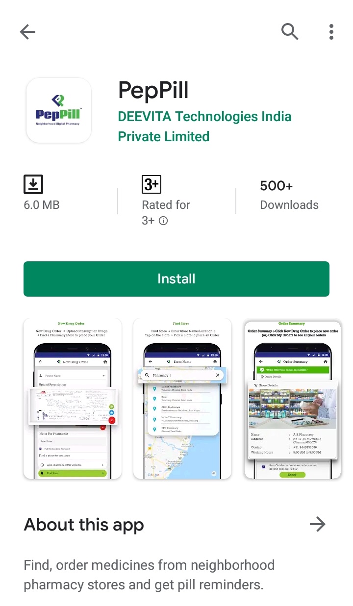 PepPill - Android App