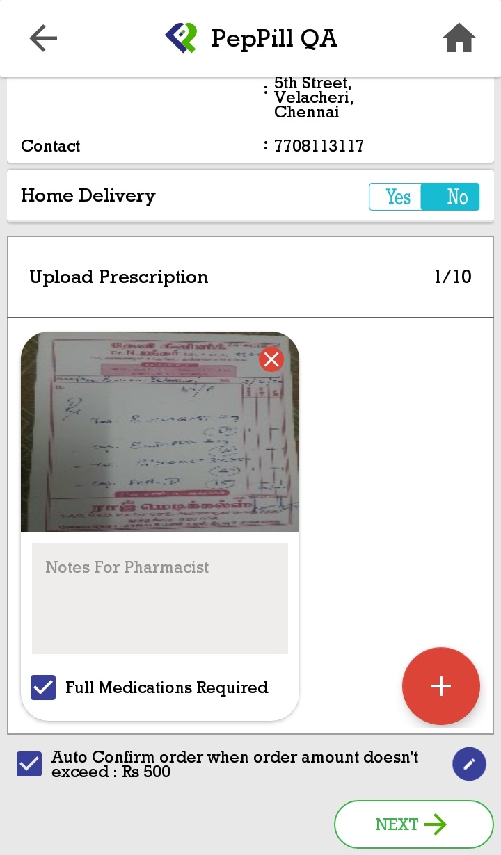 PepPill App - Review Order - Part 2